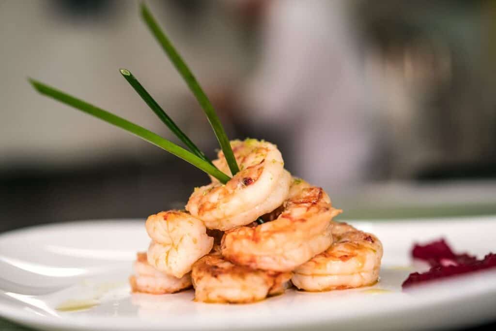 Luxury Shrimp Meal Prepared By Private Chef