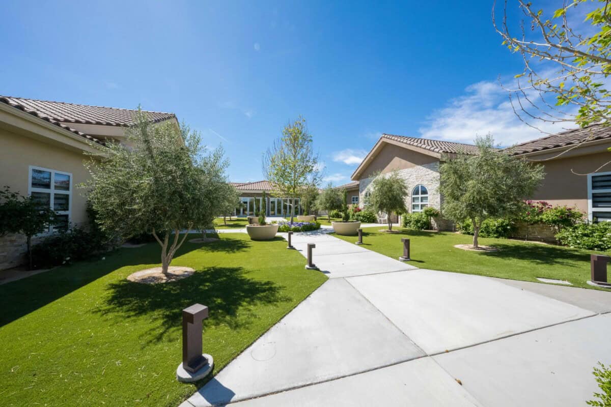 Corbett Facility Outside Courtyard Photo