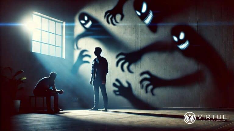 Stress Anxiety Increase Risk of Addiction Scary Shadows