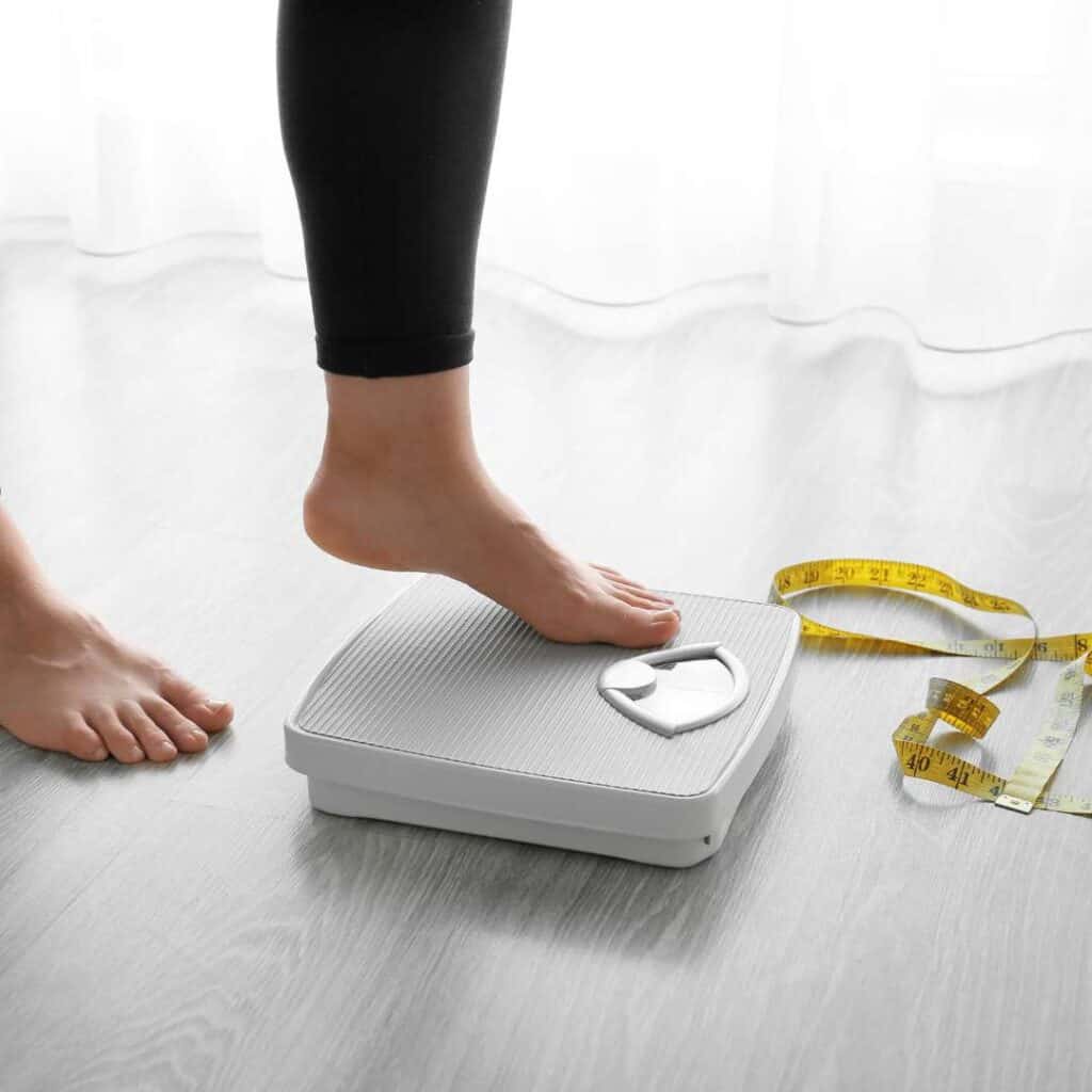 What is OSFED Person Stepping Onto Scale
