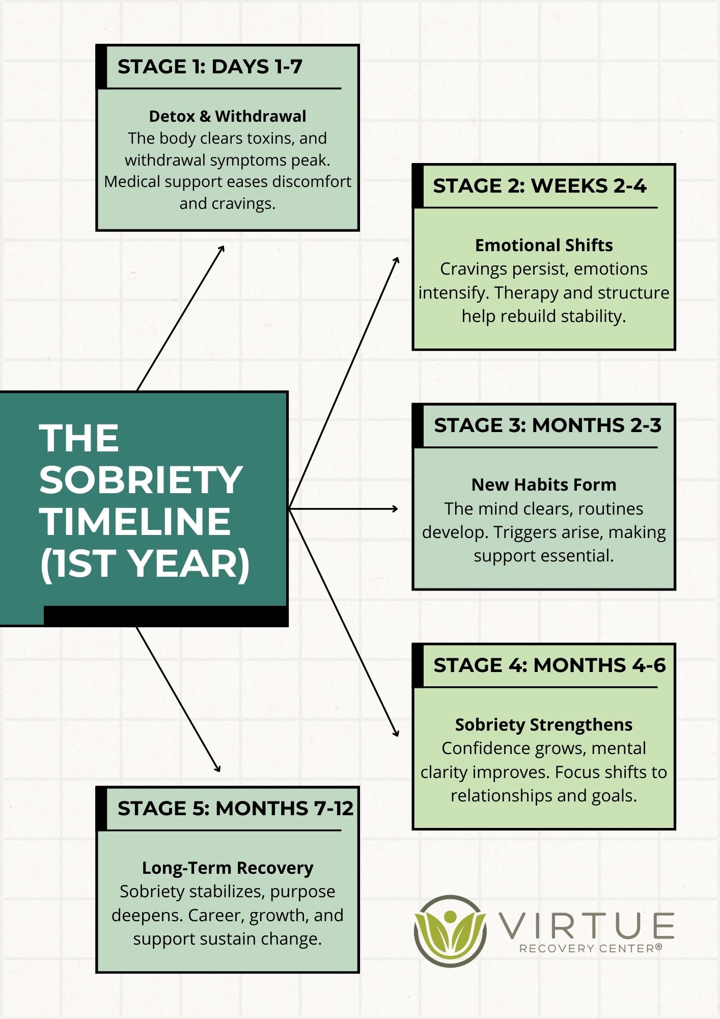 The Sobriety Timeline 1st year