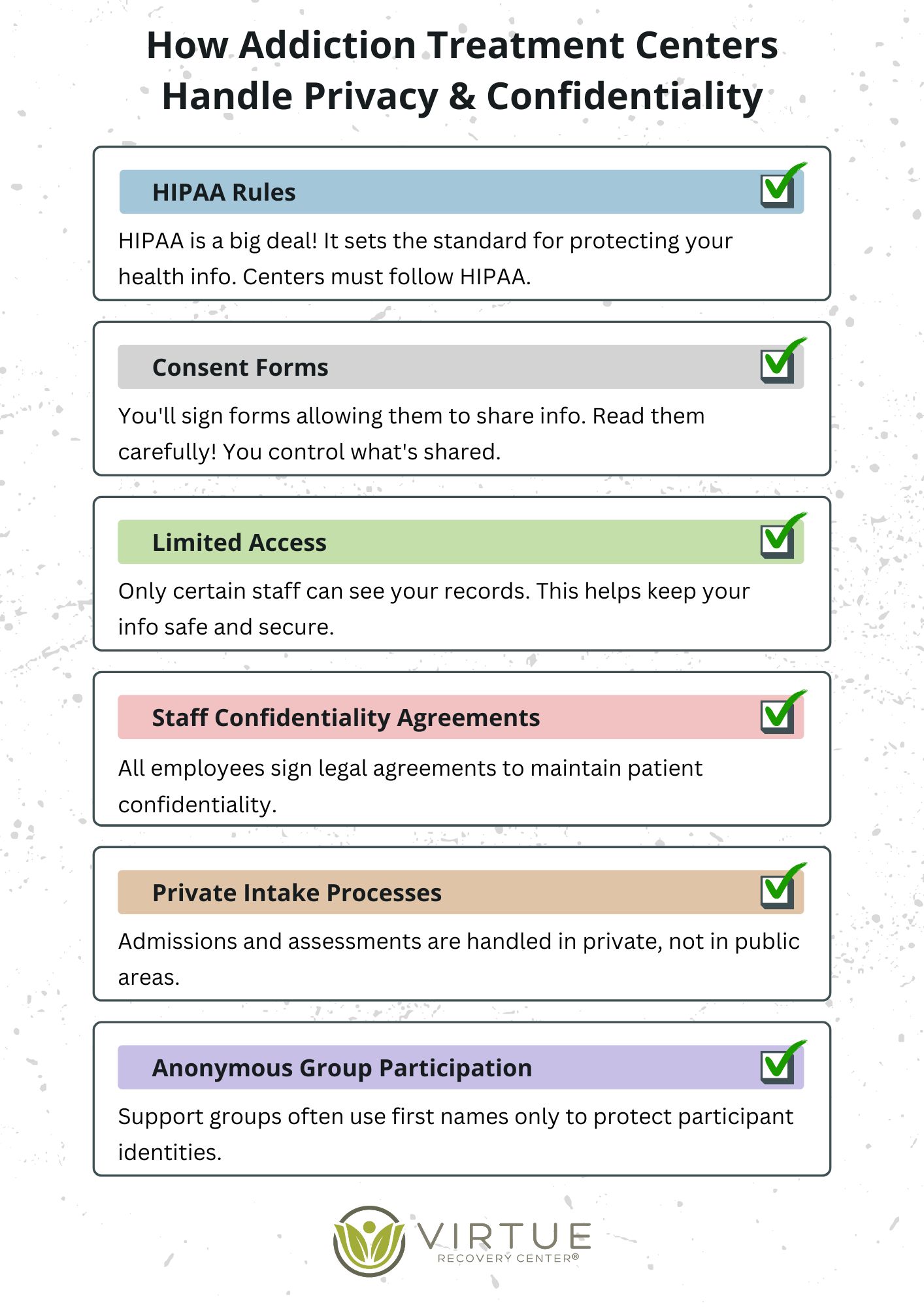 Addiction Treatment Privacy